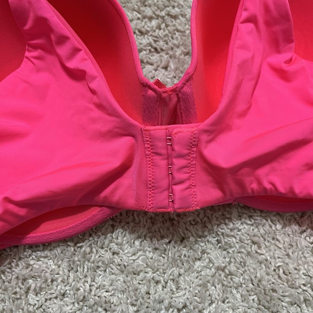 Torrid 40DD Neon Pink Lace 360° Back Smoothing Push-Up T-Shirt Underwire Bra - Picture 4 of 6